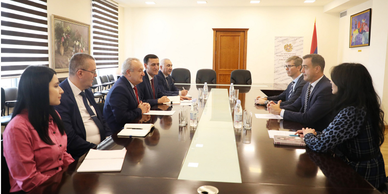 Vahram Dumanyan: “We are ready to cooperate in all the sectors under the Ministry’s jurisdiction”