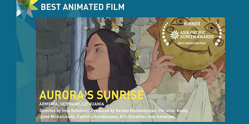 Լավագույն անիմացիոն ֆիլմ. «Ավրորայի լուսաբացը» ֆիլմն արժանացել է մրցանակի