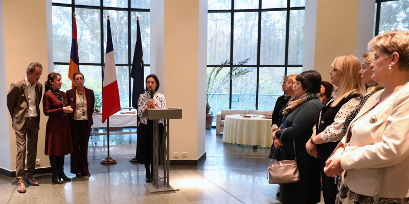 The French Embassy in Armenia organized a reception dedicated to International French Teachers’ Day.