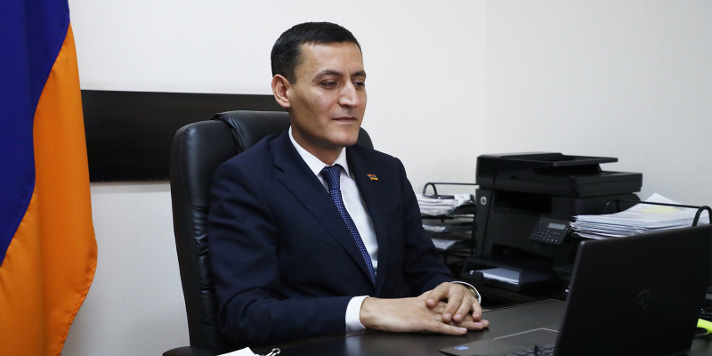 ESCS Deputy Minister Arthur Martirosyan proposed to declare Kapan the CIS Youth Capital 2026