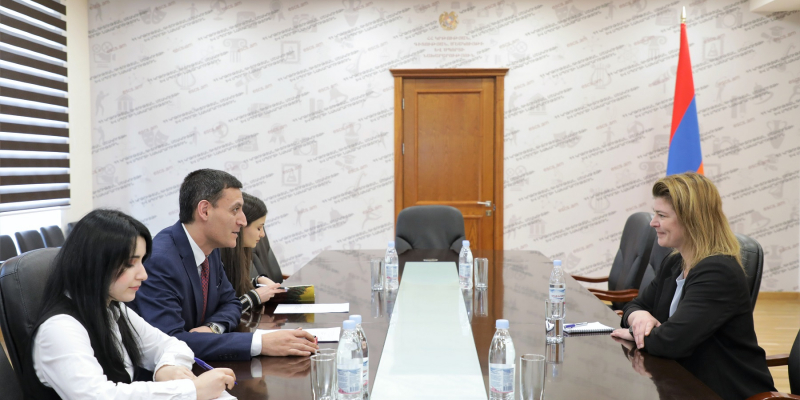  New prospects for cooperation are discussed: Arthur Martirosyan receives the Ambassador of the Kingdom of Denmark to Armenia