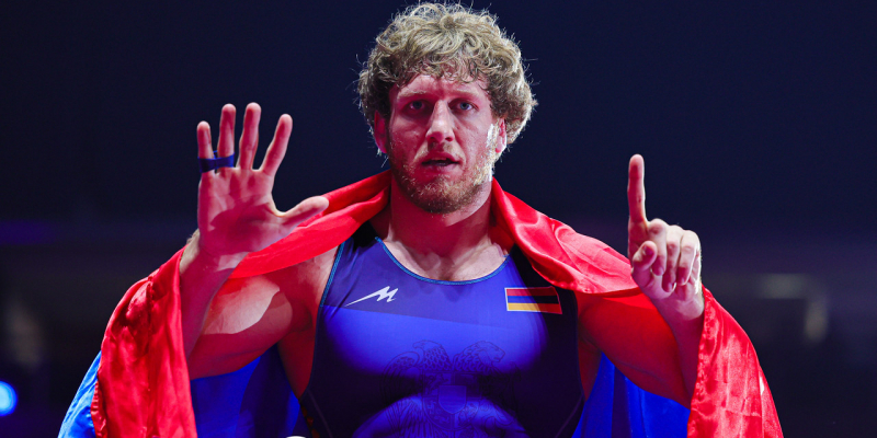 Arthur Aleksanyan is a six-time European wrestling champion, Malkhas Amoyan - two-time European champion