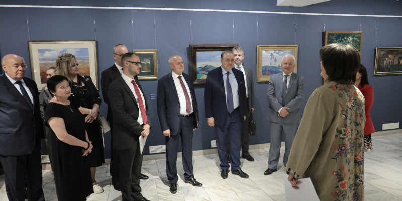 ՌԴ պատվիրակությունն այցելել է Ռուսական արվեստի թանգարան