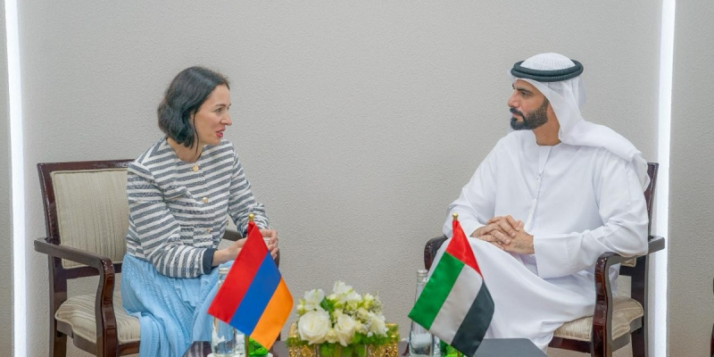 Жанна Андреасян обсудила перспективы сотрудничества с министром культуры ОАЭ