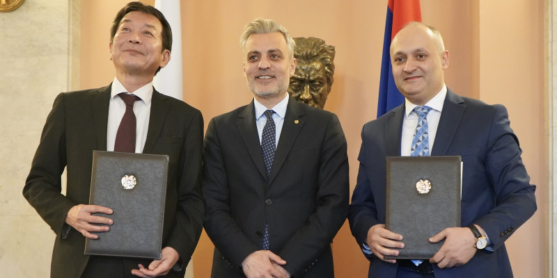 Aram Khachaturian's concert hall will receive upgraded equipment with the assistance of the Japanese Government