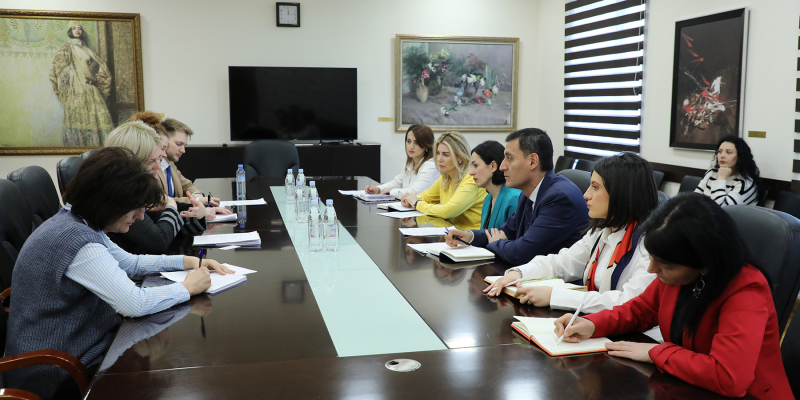 The Armenian experience of the “School Feeding” program is exemplary: discussion with the World Food Program representatives